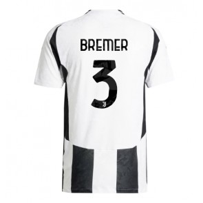 Billiga Juventus Gleison Bremer #3 Hemmatröja 2024-25 Kortärmad